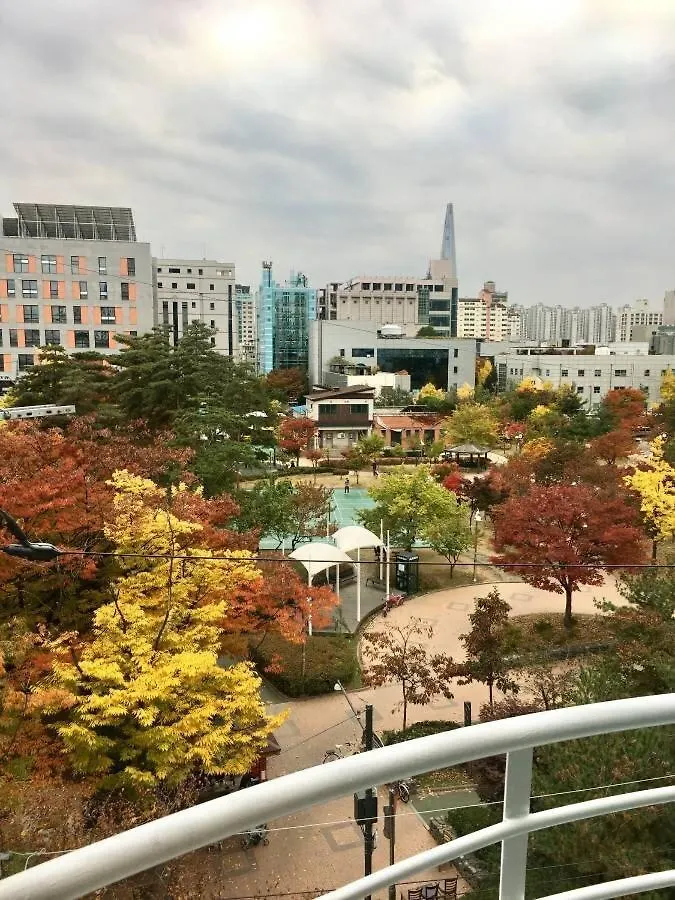 Kspo, Asan Hosp, Olympic Park, Super Duplex For 10 Lägenhet Seoul